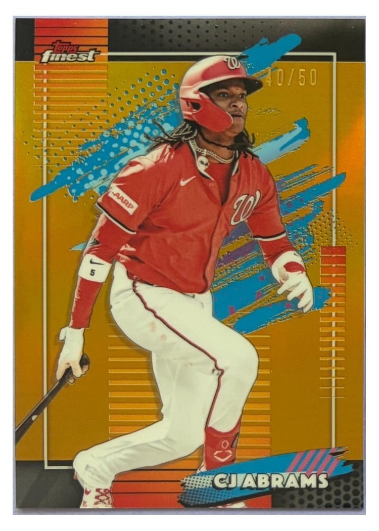 2026 Topps Finest CJ Abrams #171 card