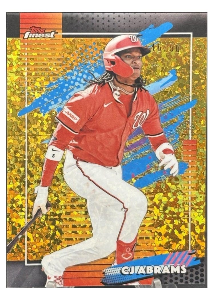 2026 Topps Finest CJ Abrams #171 card