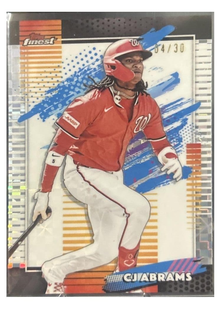 2026 Topps Finest CJ Abrams #171 card
