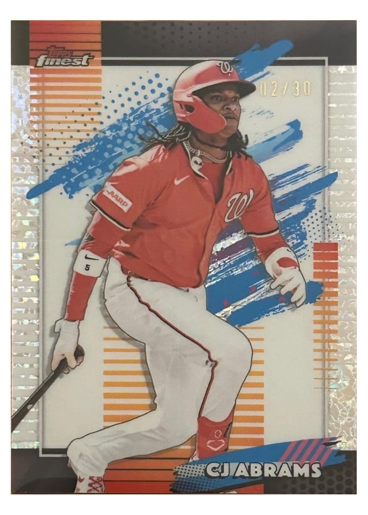 2026 Topps Finest CJ Abrams #171 card