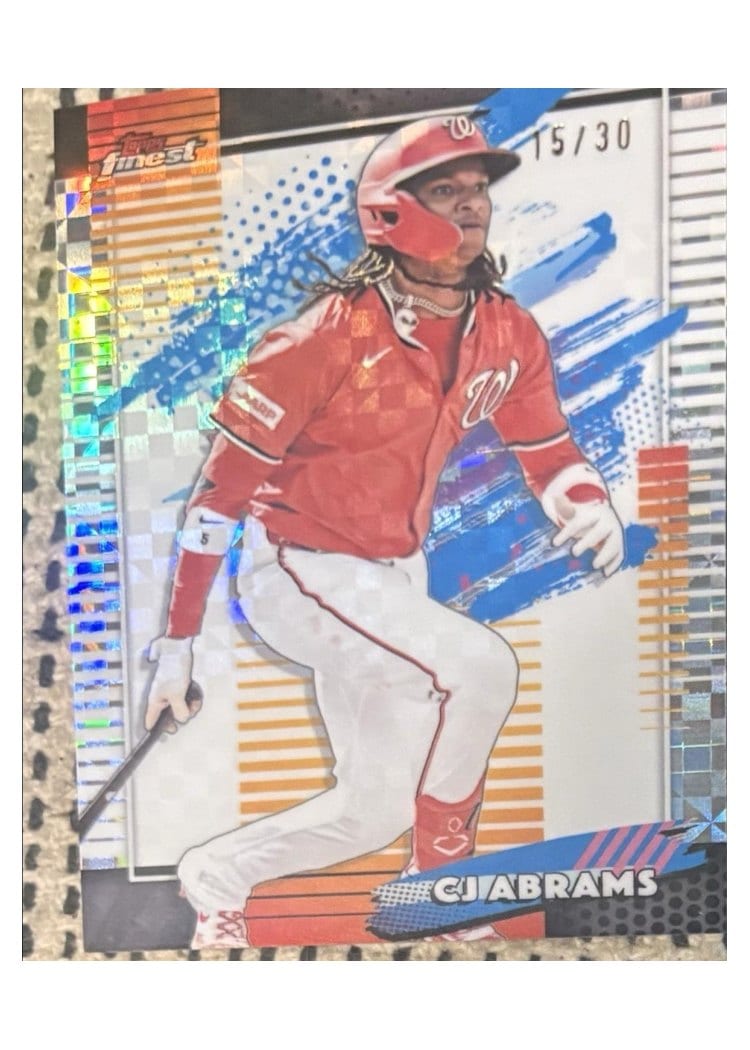2026 Topps Finest CJ Abrams #171 card