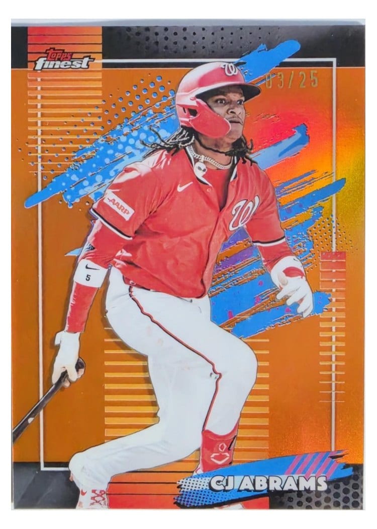 2026 Topps Finest CJ Abrams #171 card
