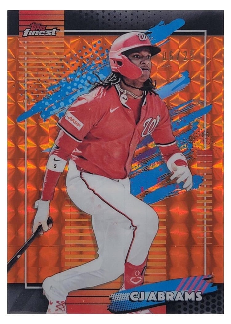2026 Topps Finest CJ Abrams #171 card