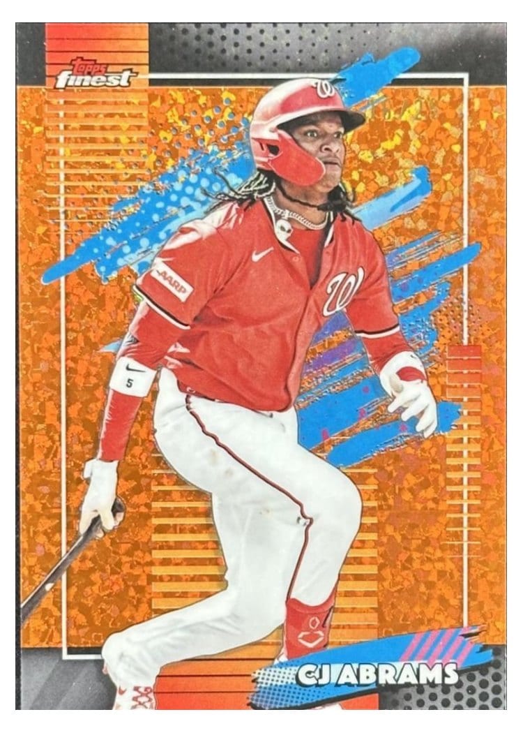 2026 Topps Finest CJ Abrams #171 card