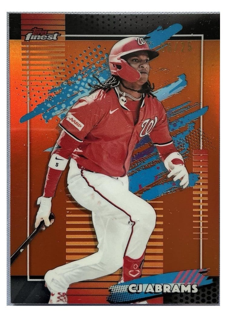 2026 Topps Finest CJ Abrams #171 card