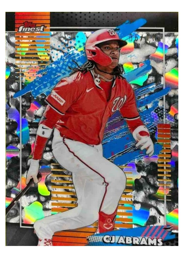 2026 Topps Finest CJ Abrams #171 card
