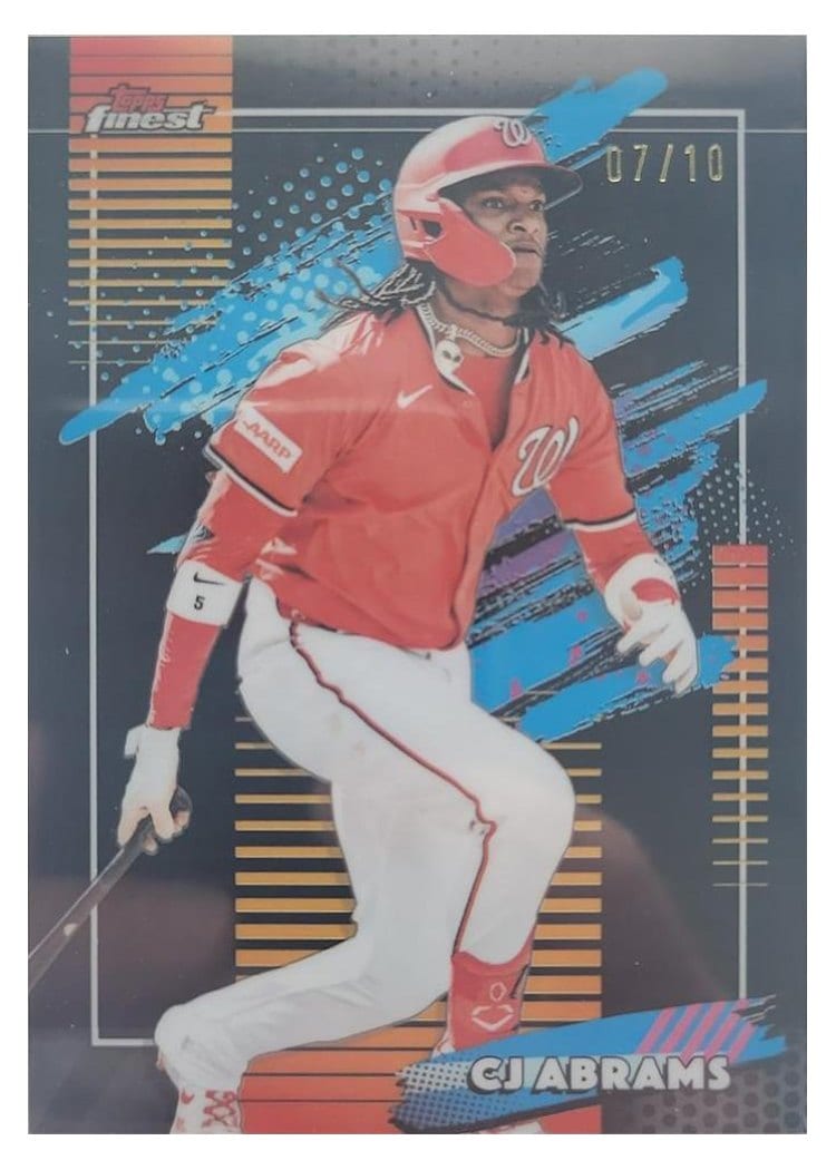 2026 Topps Finest CJ Abrams #171 card