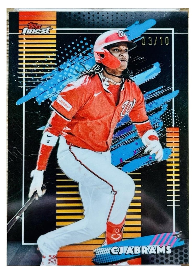 2026 Topps Finest CJ Abrams #171 card