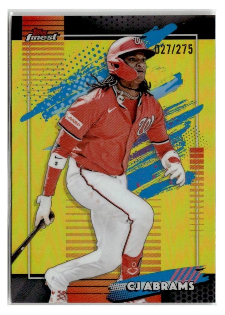 2026 Topps Finest CJ Abrams #171 card