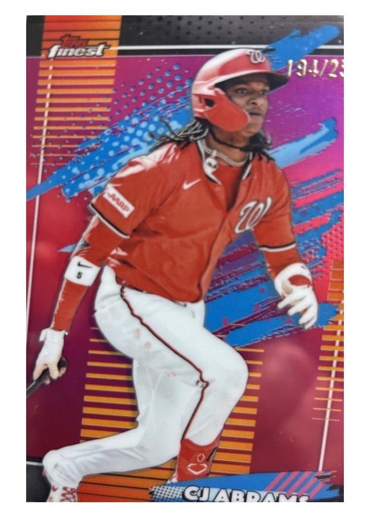 2026 Topps Finest CJ Abrams #171 card
