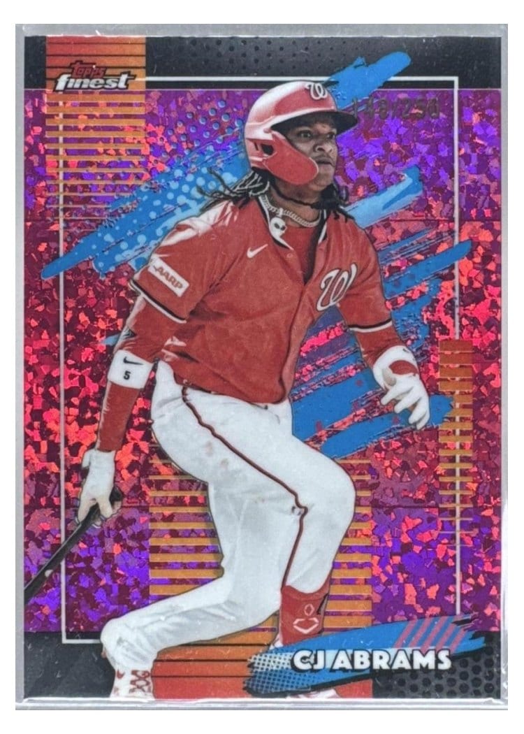 2026 Topps Finest CJ Abrams #171 card
