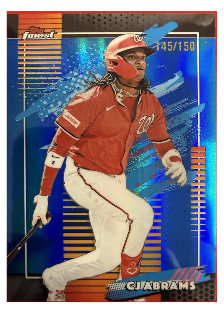 2026 Topps Finest CJ Abrams #171 card