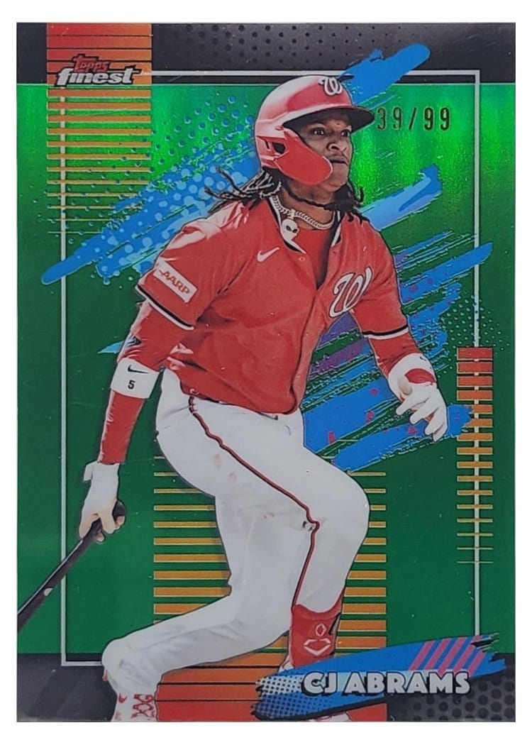 2026 Topps Finest CJ Abrams #171 card