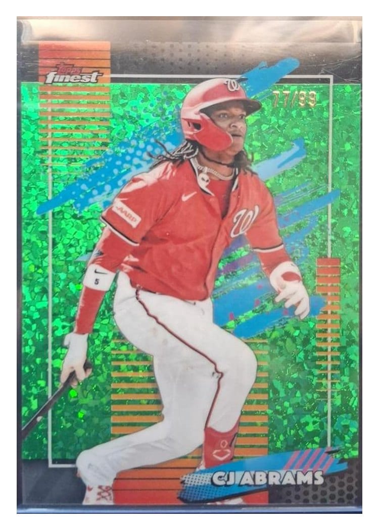 2026 Topps Finest CJ Abrams #171 card