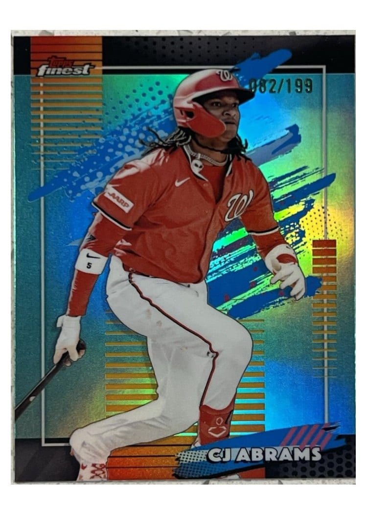 2026 Topps Finest CJ Abrams #171 card