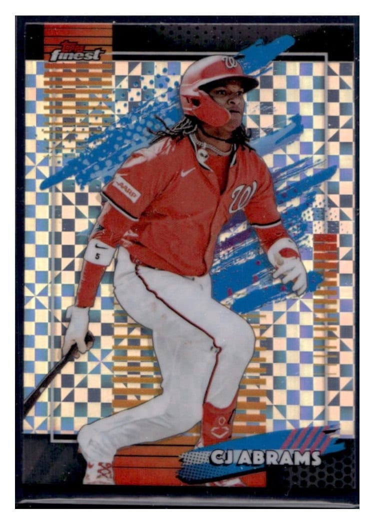 2026 Topps Finest CJ Abrams #171 card