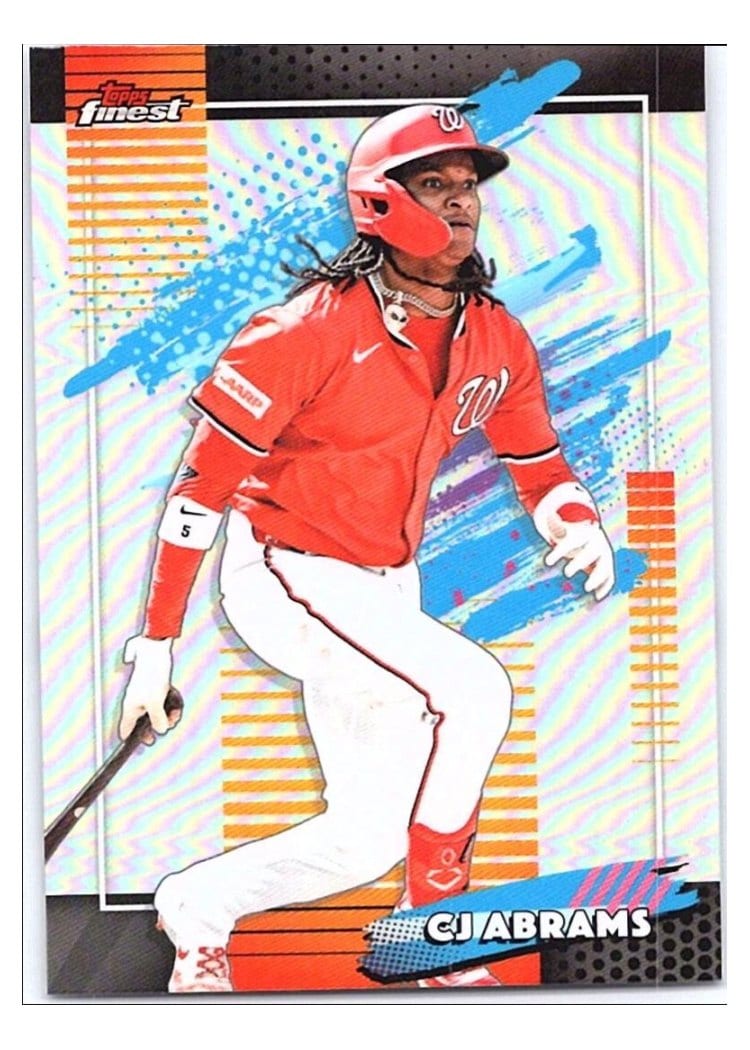 2026 Topps Finest CJ Abrams #171 card