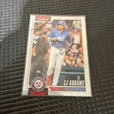 2026 Topps Real One Relics CJ Abrams #152 card