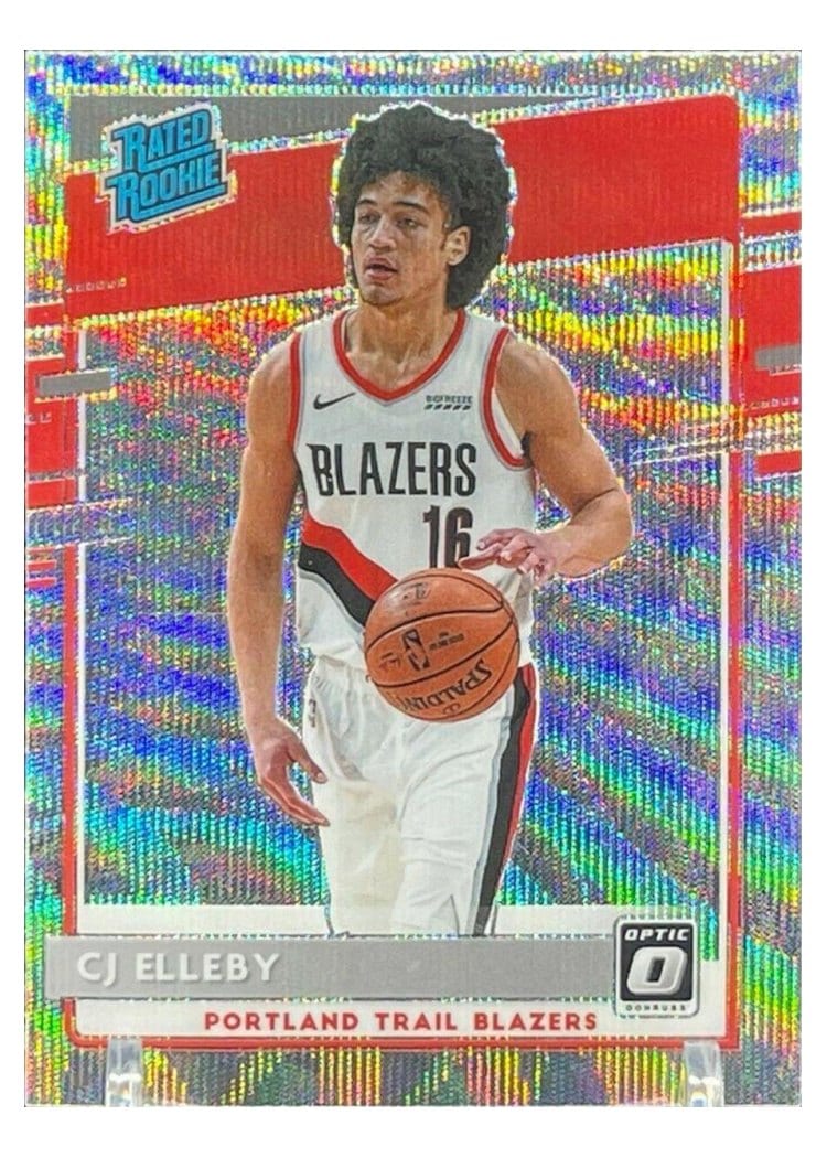 2020-21 Donruss Optic Base Set CJ Elleby #195 card