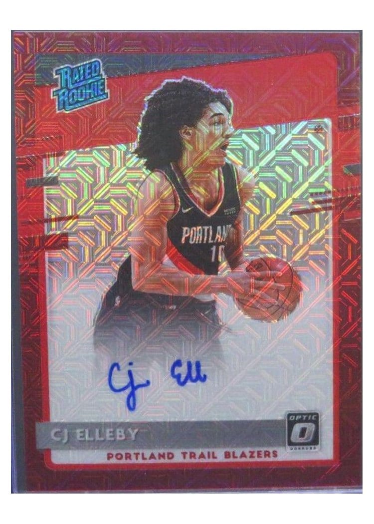 2020-21 Donruss Optic Base Set CJ Elleby #195 card