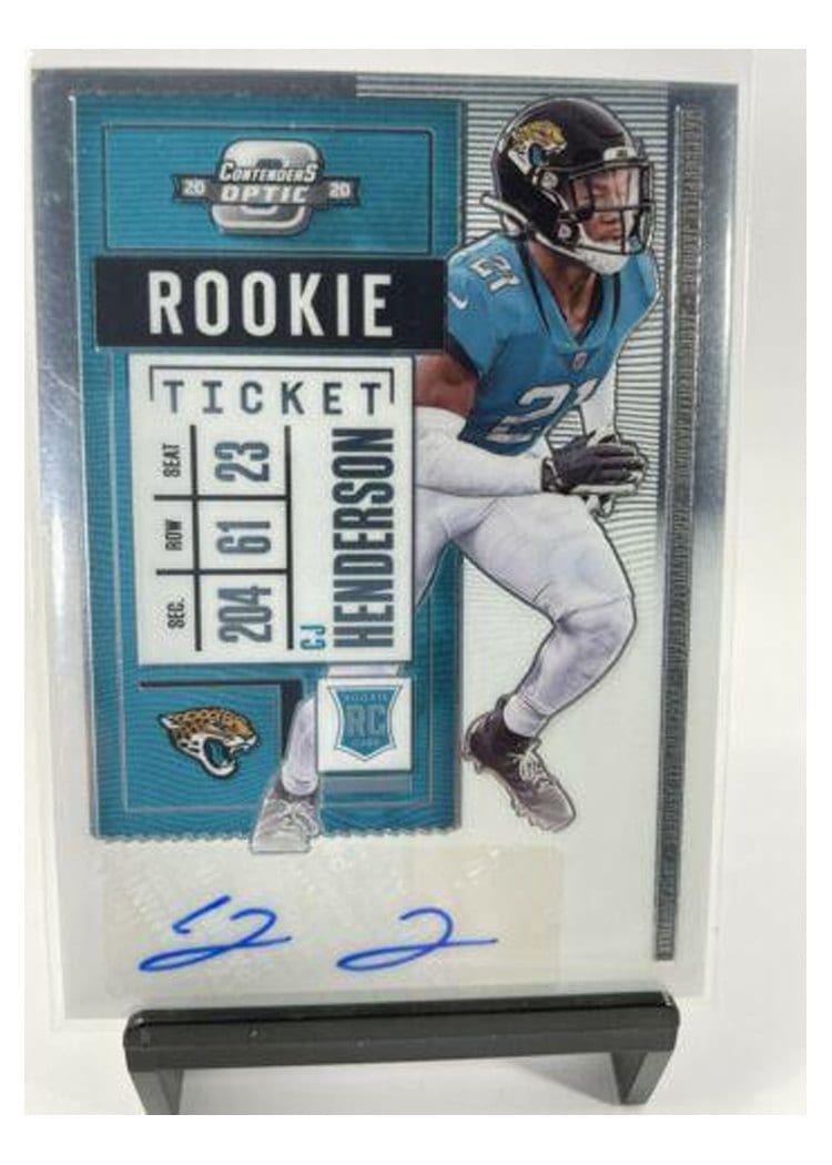 2020 Panini Contenders Optic Base Set CJ Henderson #144 card
