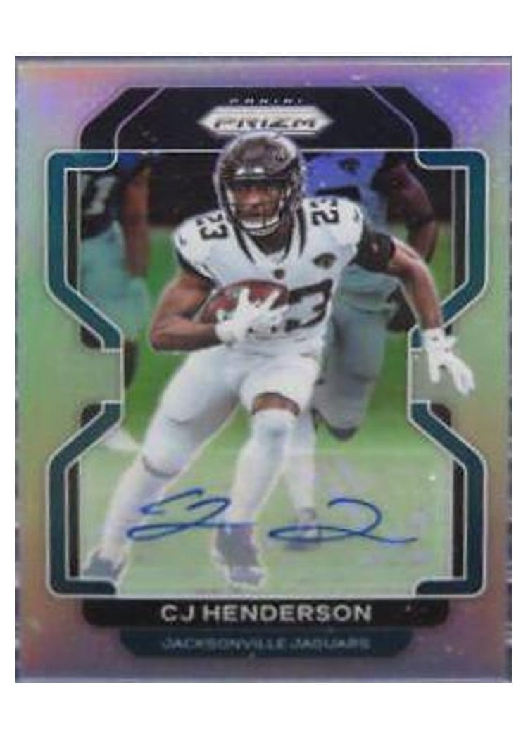 2021 Panini Prizm Base Set CJ Henderson #18 card
