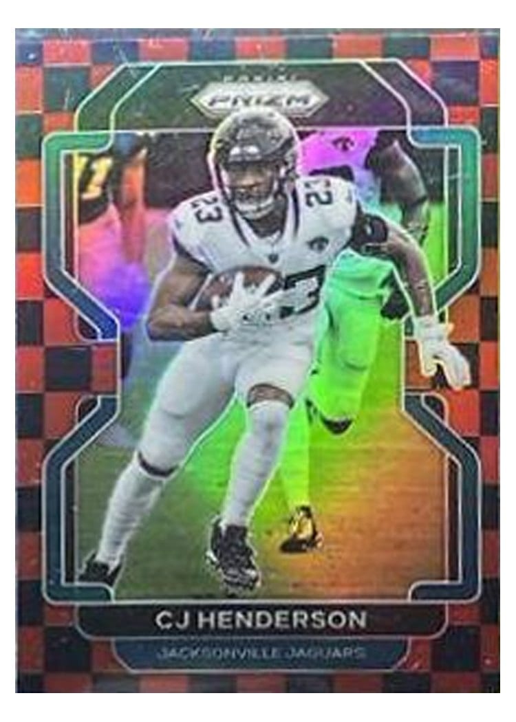 2021 Panini Prizm Base Set CJ Henderson #18 card