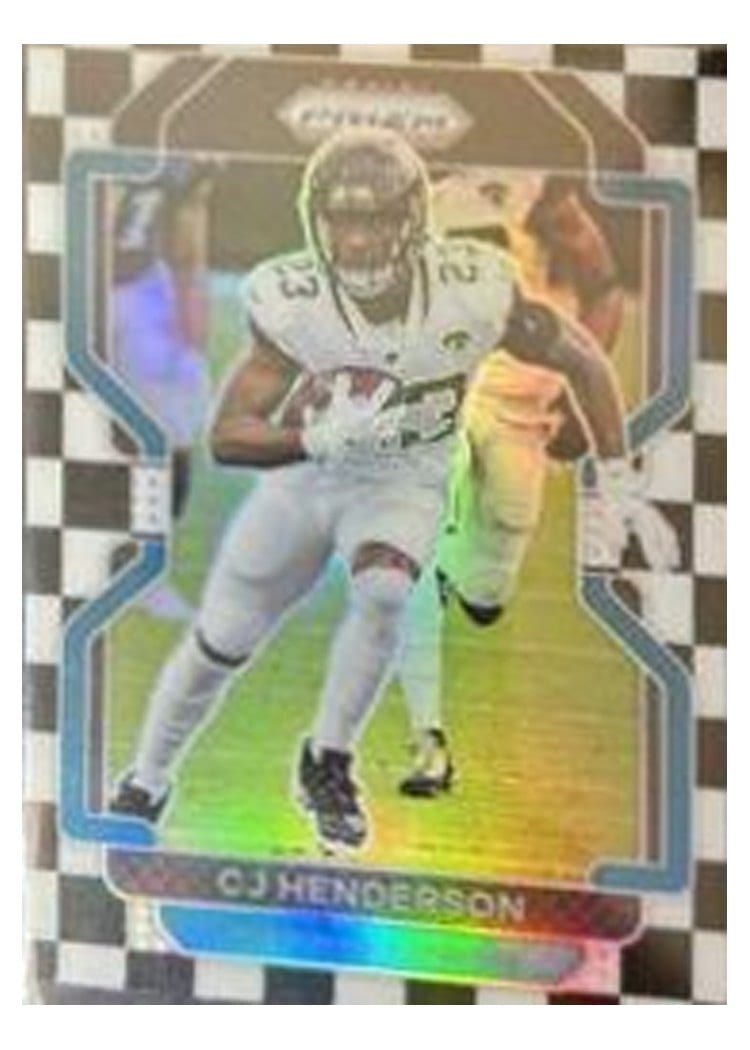 2021 Panini Prizm Base Set CJ Henderson #18 card