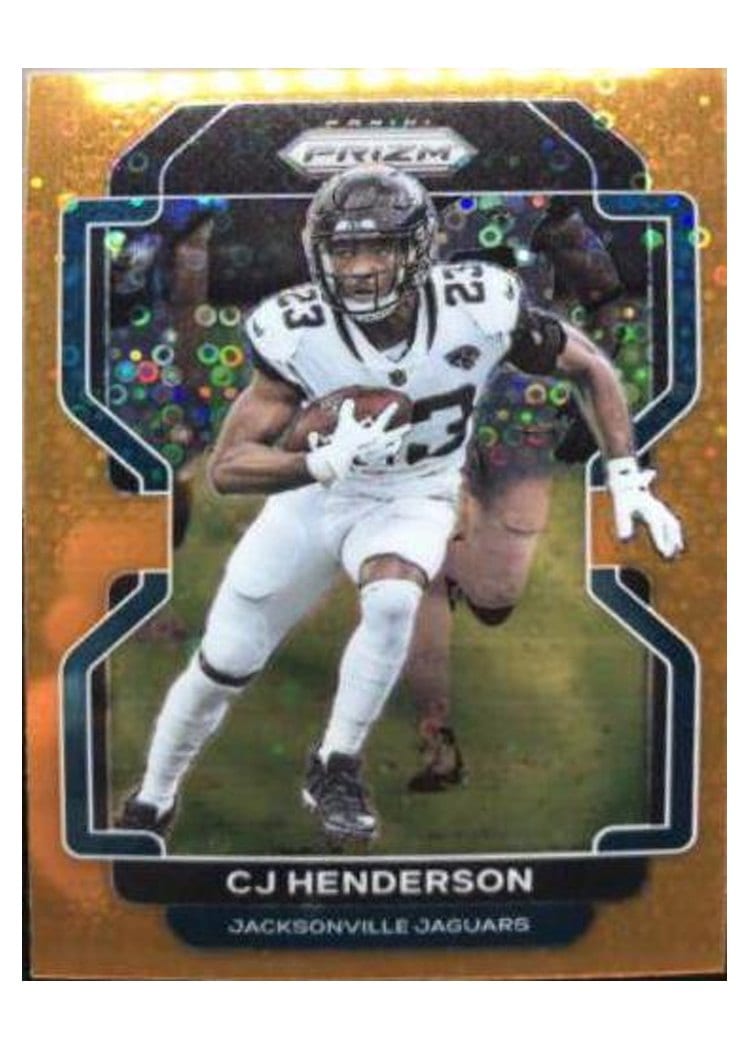 2021 Panini Prizm Base Set CJ Henderson #18 card