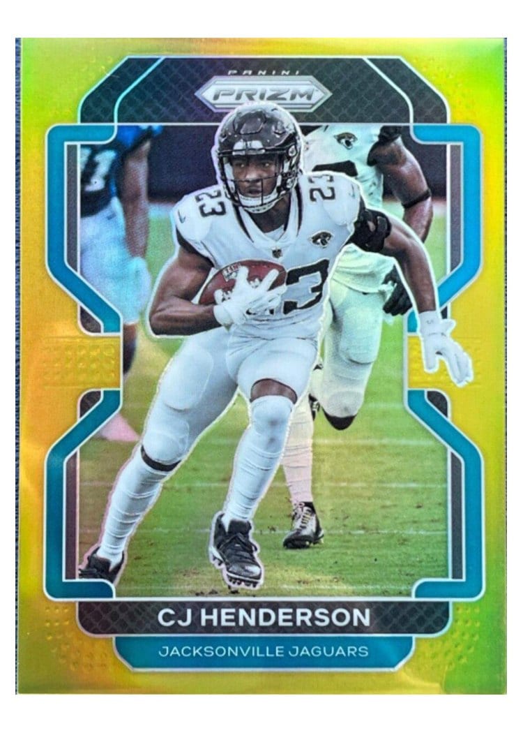 2021 Panini Prizm Base Set CJ Henderson #18 card