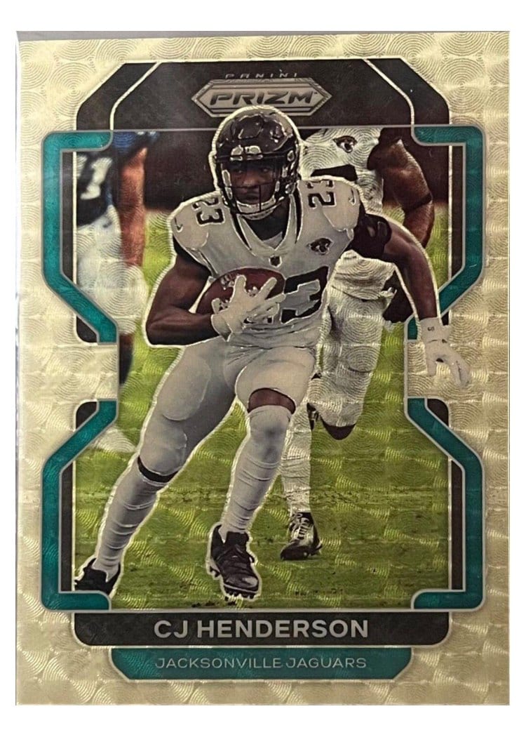 2021 Panini Prizm Base Set CJ Henderson #18 card