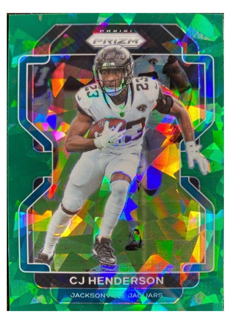 2021 Panini Prizm Base Set CJ Henderson #18 card