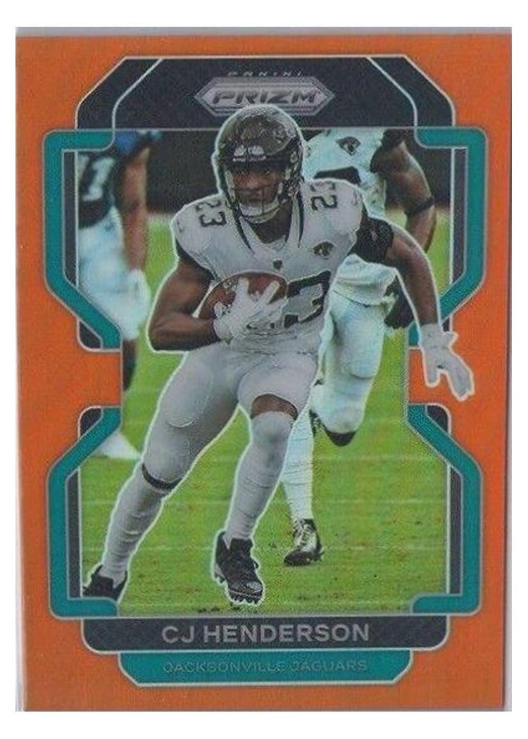 2021 Panini Prizm Base Set CJ Henderson #18 card