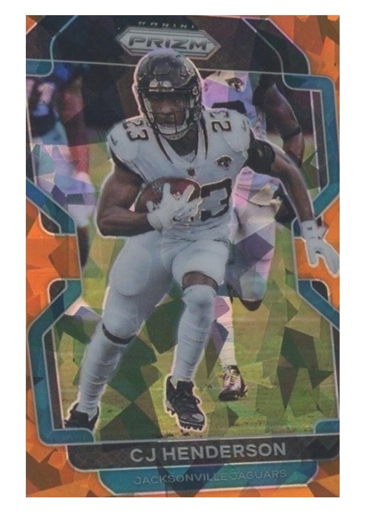 2021 Panini Prizm Base Set CJ Henderson #18 card
