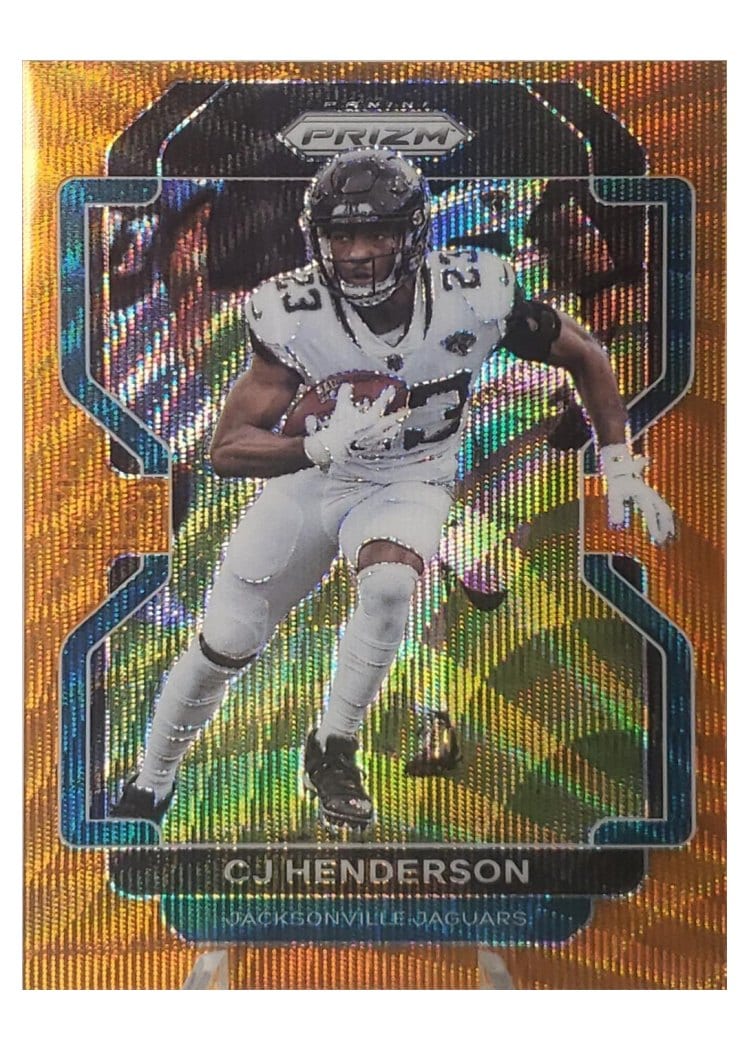 2021 Panini Prizm Base Set CJ Henderson #18 card