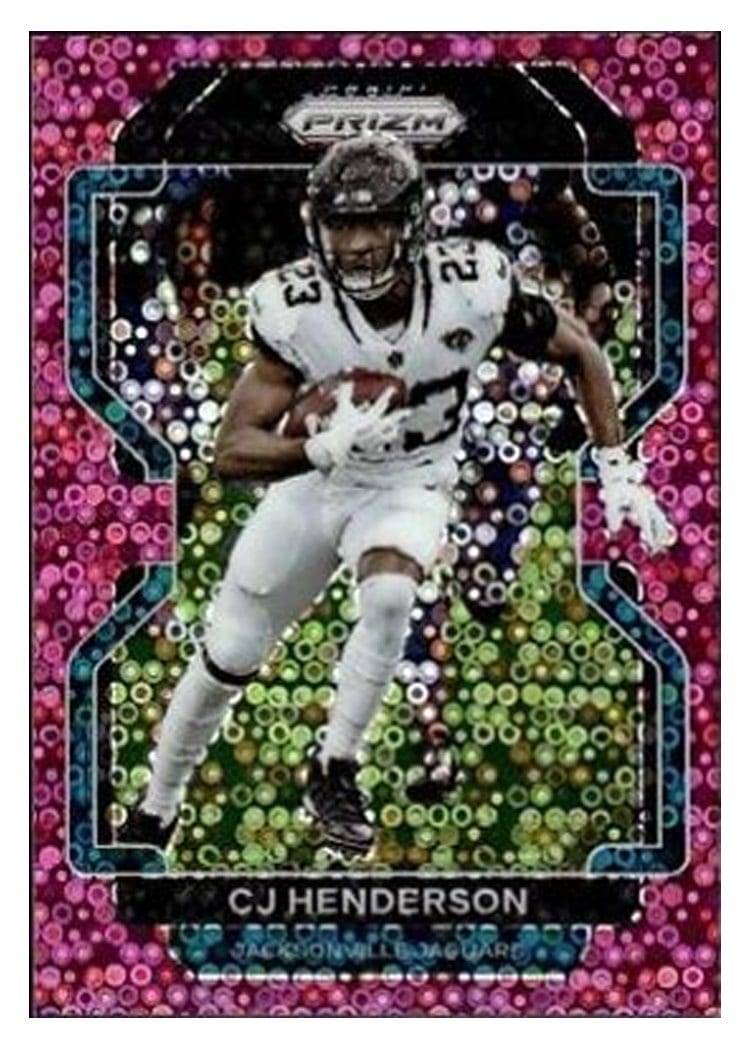 2021 Panini Prizm Base Set CJ Henderson #18 card
