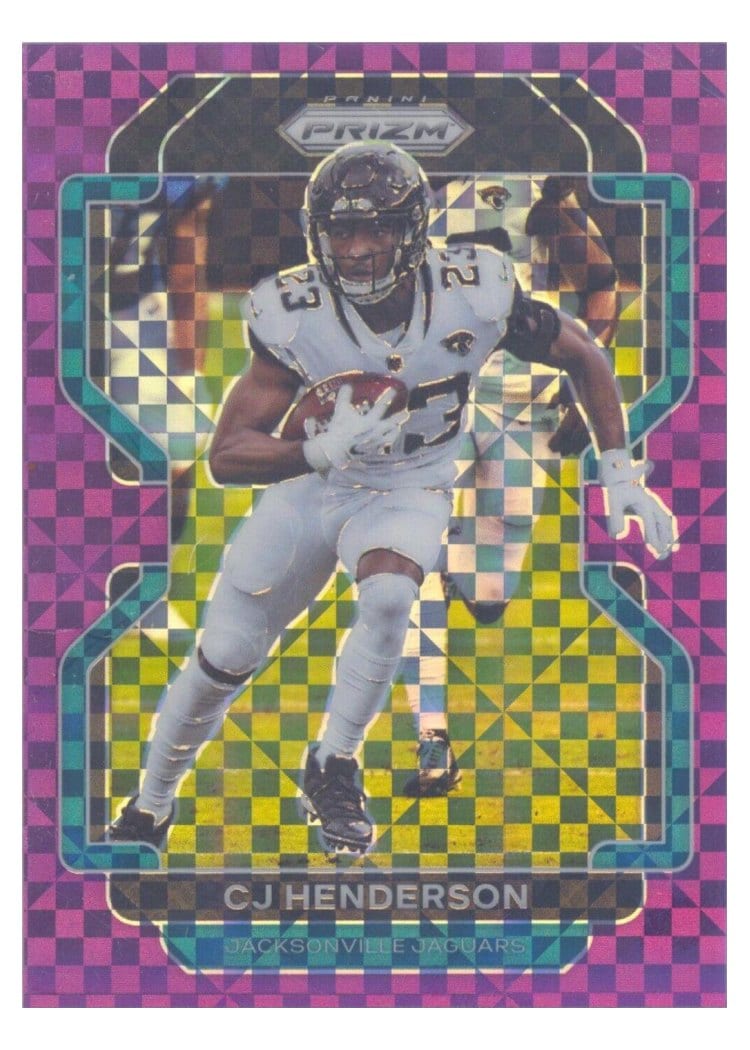 2021 Panini Prizm Base Set CJ Henderson #18 card