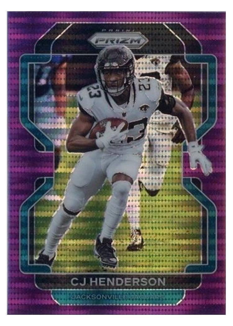 2021 Panini Prizm Base Set CJ Henderson #18 card