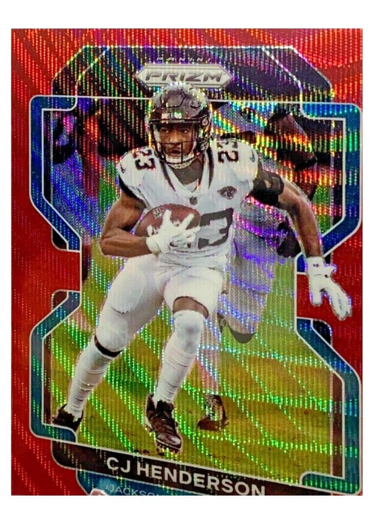 2021 Panini Prizm Base Set CJ Henderson #18 card