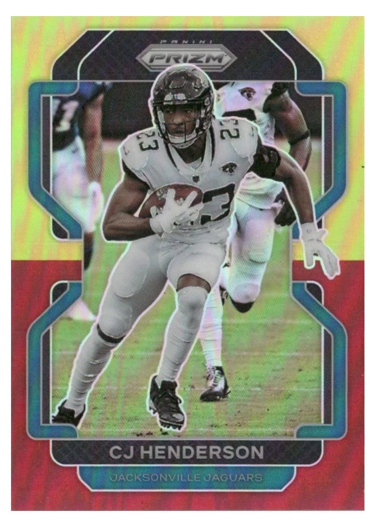 2021 Panini Prizm Base Set CJ Henderson #18 card