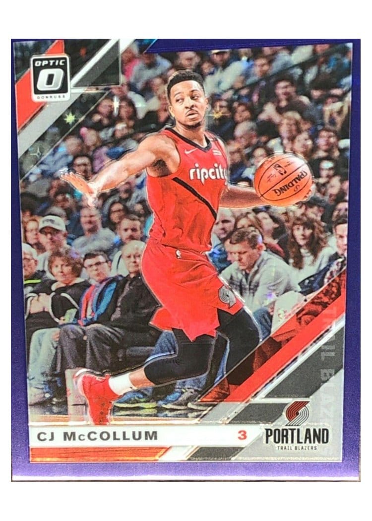 2019-20 Donruss Optic Base Set CJ McCollum #17 card