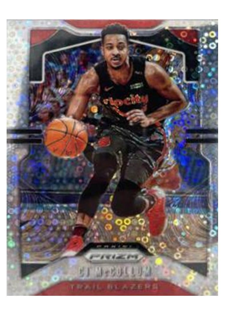 2019-20 Panini Prizm Base Set CJ McCollum #113 card
