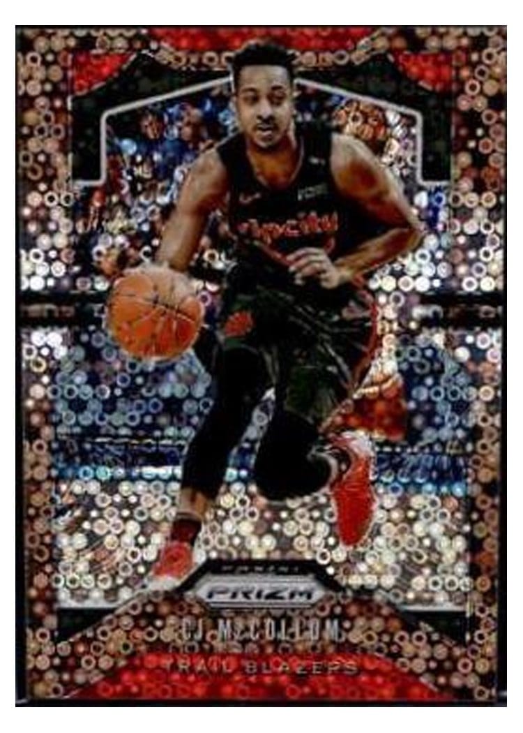 2019-20 Panini Prizm Base Set CJ McCollum #113 card