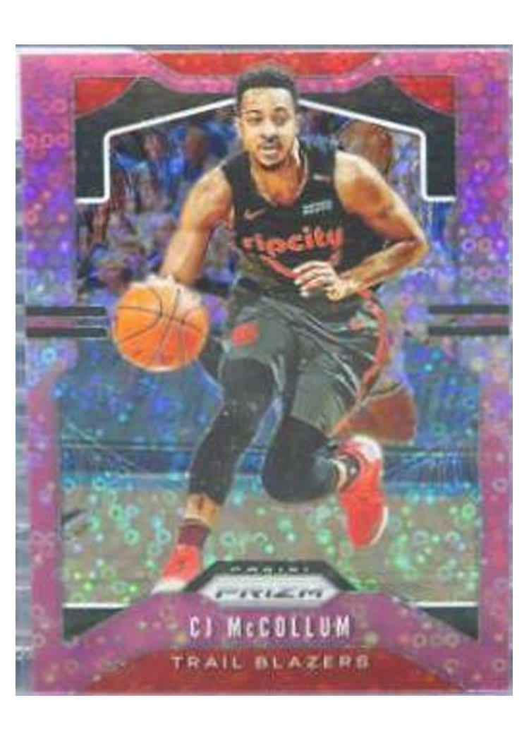 2019-20 Panini Prizm Base Set CJ McCollum #113 card