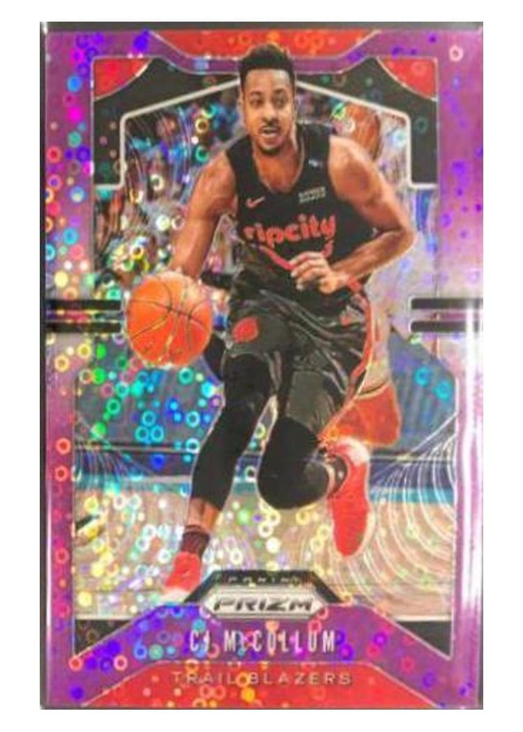2019-20 Panini Prizm Base Set CJ McCollum #113 card