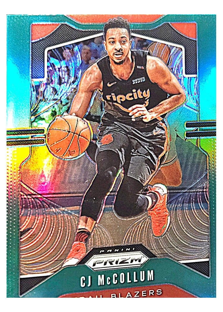 2019-20 Panini Prizm Base Set CJ McCollum #113 card