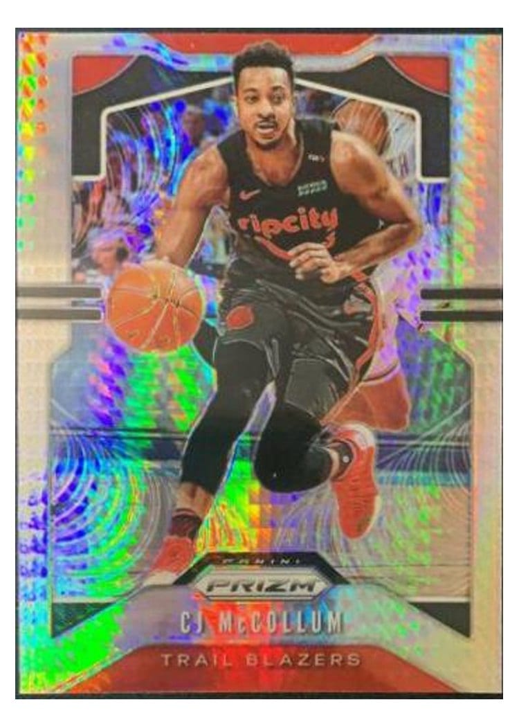2019-20 Panini Prizm Base Set CJ McCollum #113 card