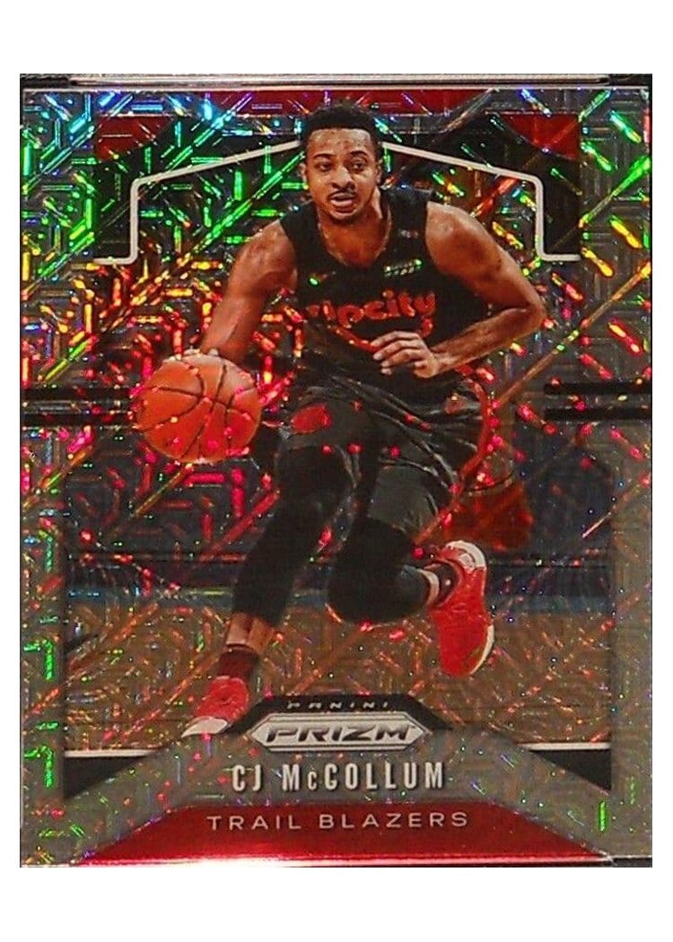 2019-20 Panini Prizm Base Set CJ McCollum #113 card