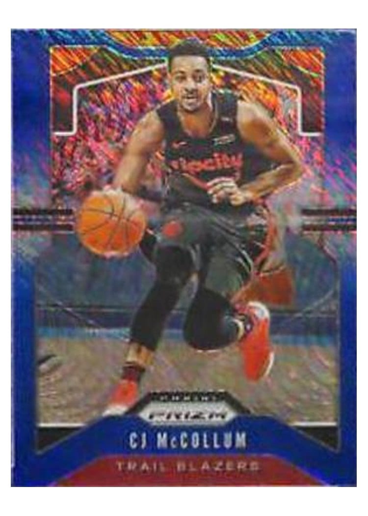 2019-20 Panini Prizm Base Set CJ McCollum #113 card
