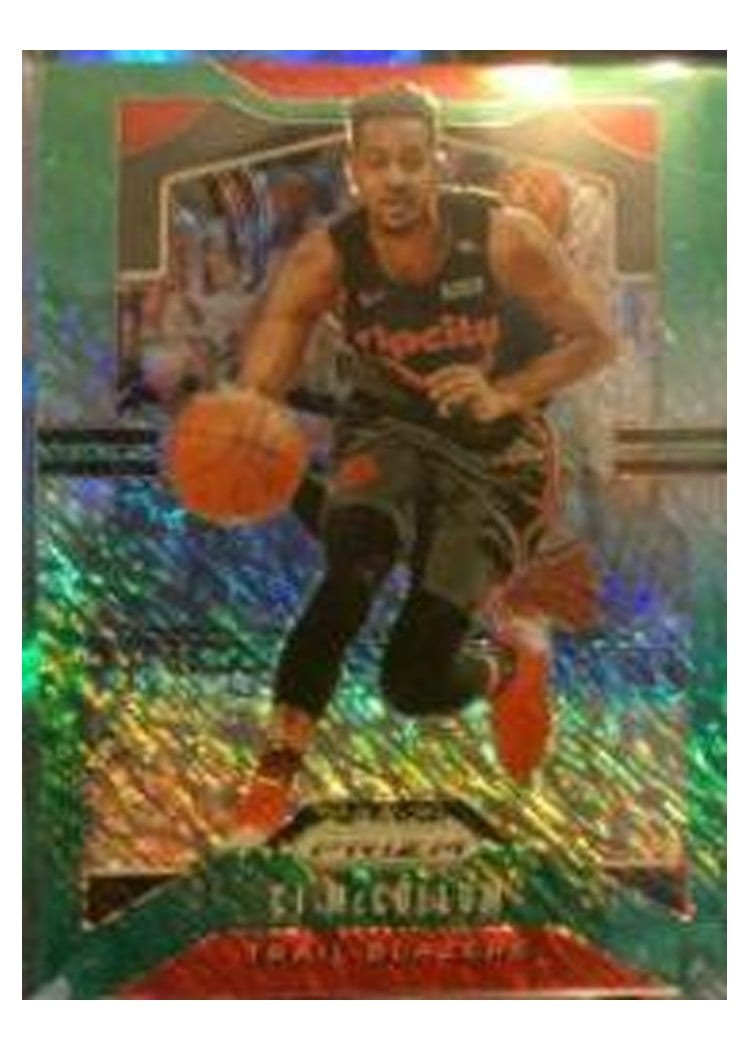 2019-20 Panini Prizm Base Set CJ McCollum #113 card